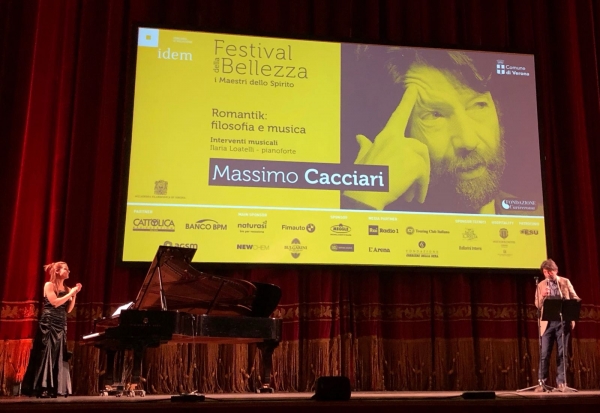 MASSIMO CACCIARI AL FESTIVAL DELLA BELLEZZA 2018: LA MUSICA RACCONTA IL SUBLIME